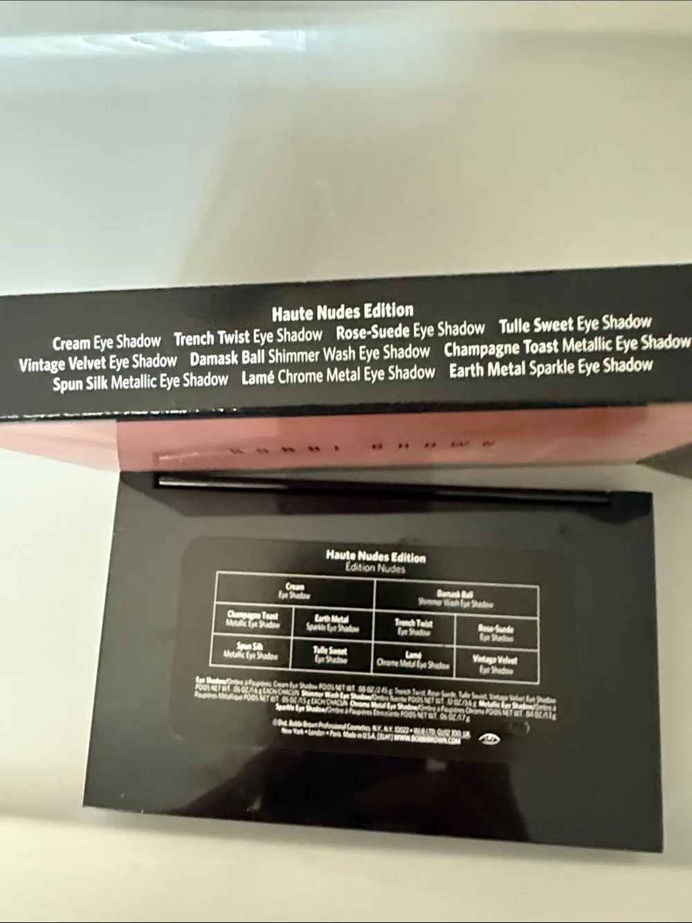 Bobbi Brown Neutral Eye Palette — Cream, Champagne, Rose & Brown Shades